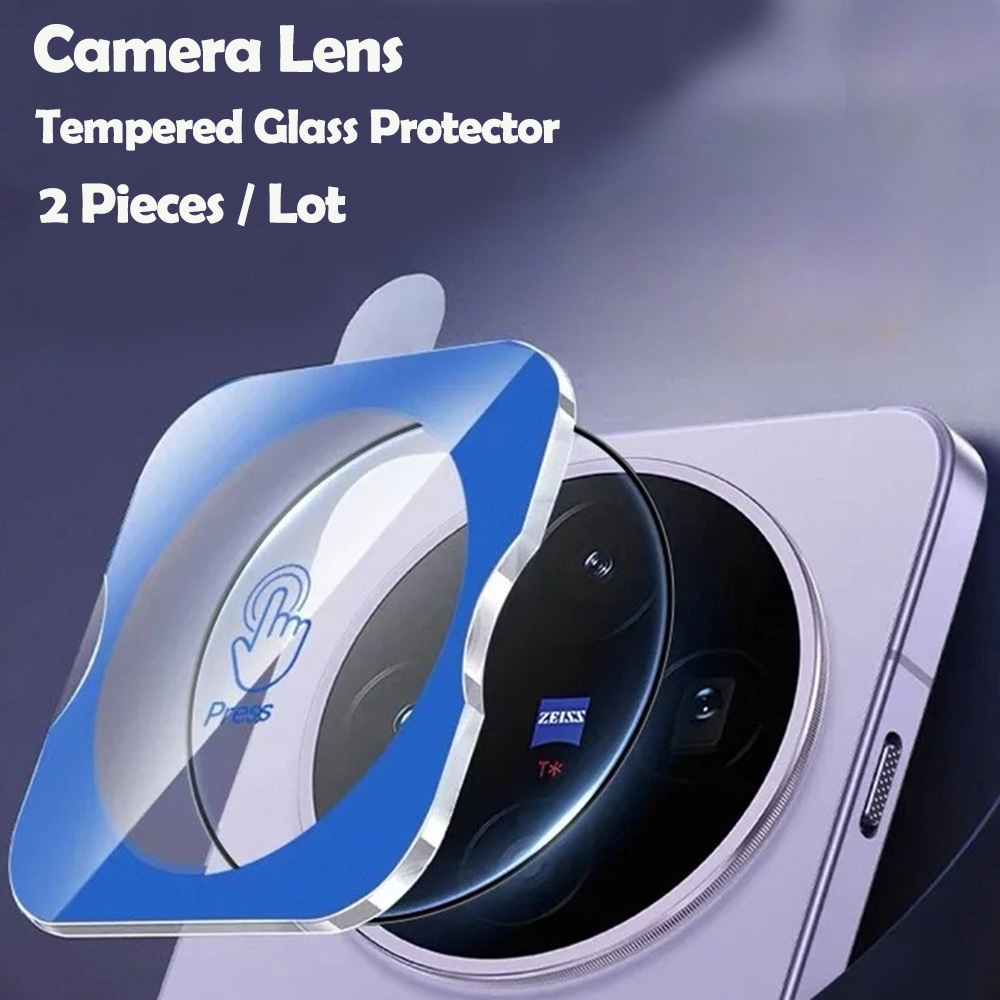 Photography Kit Vivo X300 Pro - ฟิล์มกระจกนิรภัย HD 2 ชิ้น สำหรับ Vivo