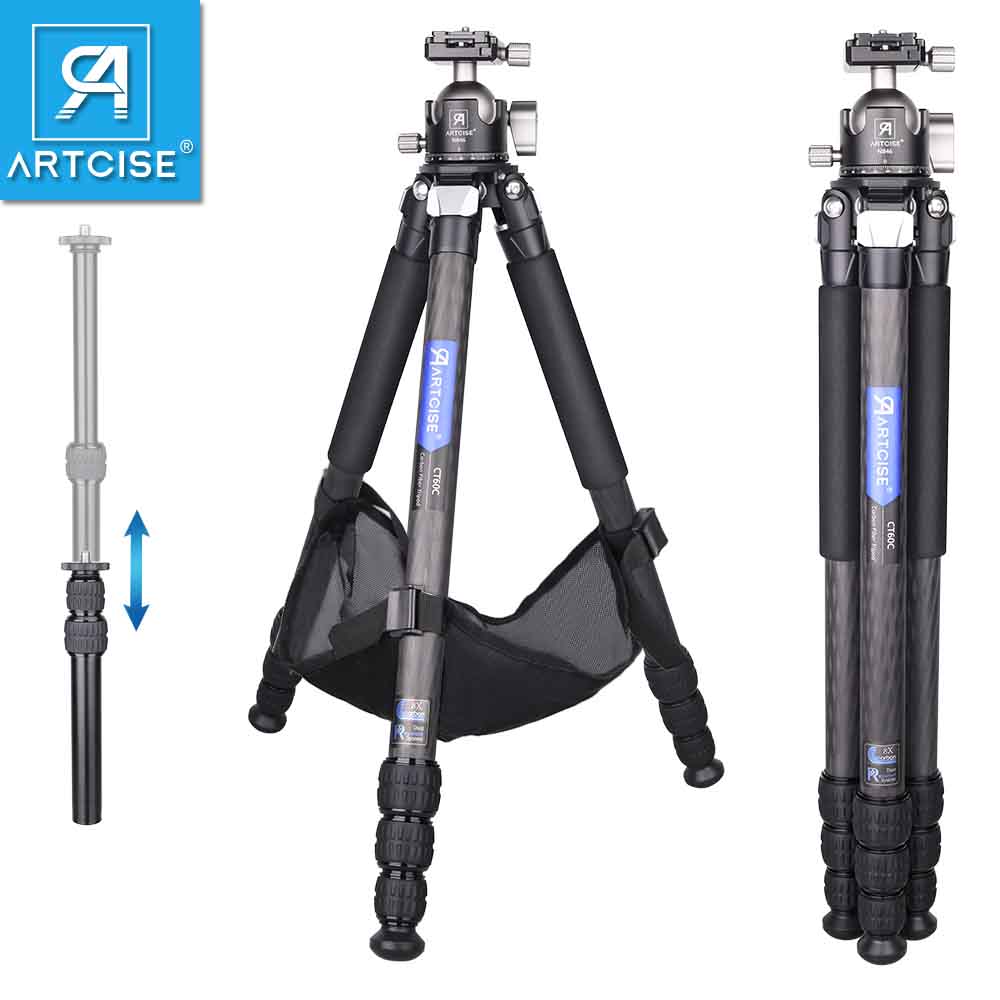 Camera Tripod Carbon - ขาตั้งกล้องคาร์บอนไฟเบอร์ ARTCISE CT70C ขนาด 158 ซม.