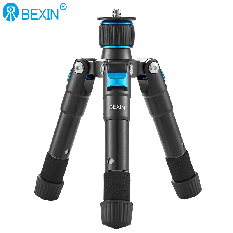 Camera Tripod Carbon - BEXIN MS08แบบพกพา Tripode น้ำหนักเบาขาตั้ง Tabletop Mini
