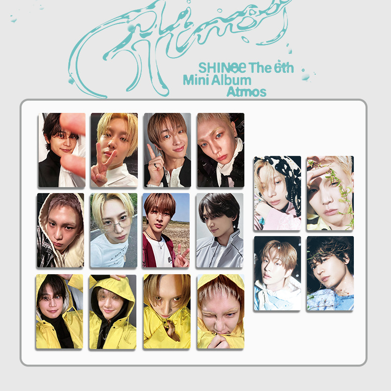 Photography Portfolio - 4 ชิ้น/ชุด อัลบั้มใหม่ของไอดอล SHINEE บัตรภาพ Lomo
