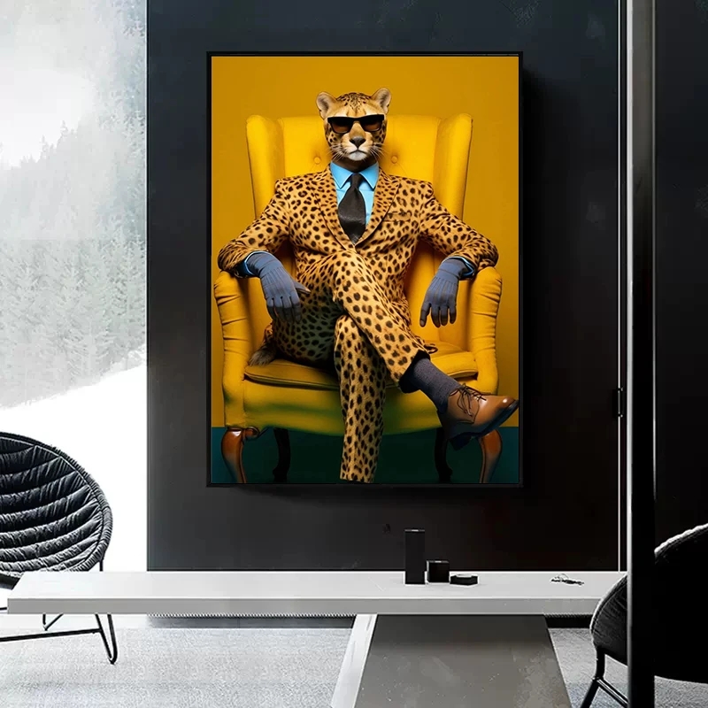 ตลกElegantสัตว์Cool Cheetah Go - Photography Duck บทวิจารณ์และราคา