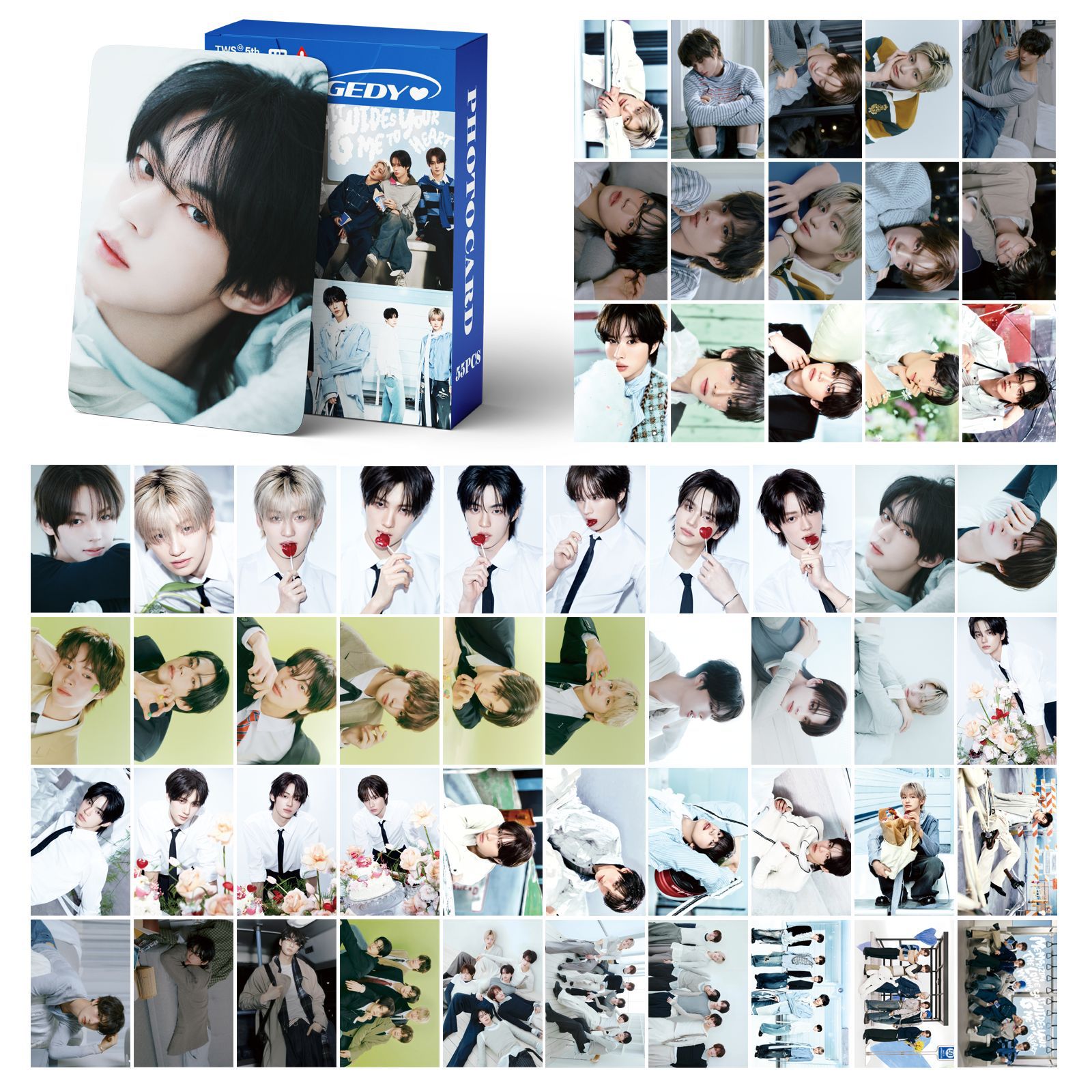 การ์ดรูปภาพ 55 ชิ้น TWS อัลบั้ - Photography Portfolio บทวิจารณ์และราคา