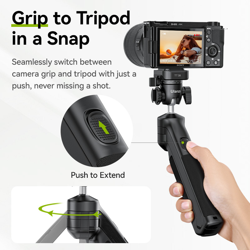 Ulanzi TT38 One-Click QUICK RE - Camera Tripod Carbon บทวิจารณ์และราคา