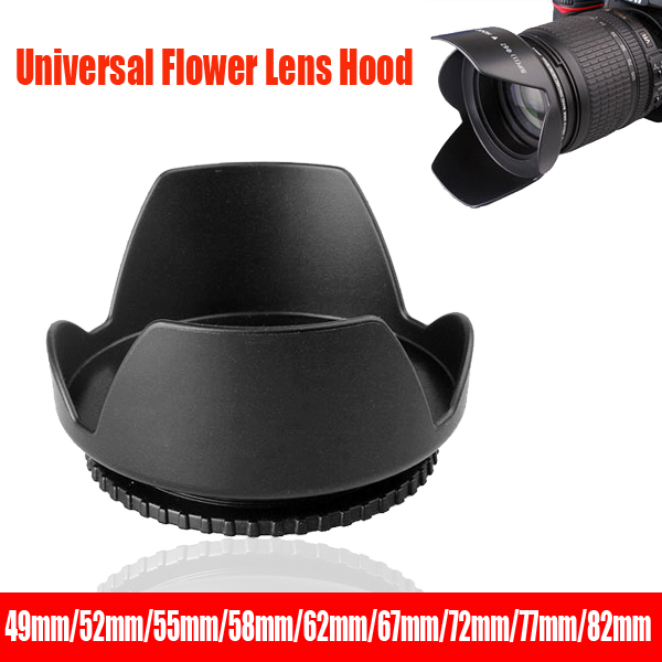 Universal เลนส์ 49 มม.52 มม.58 - Lens Hood Petal บทวิจารณ์และราคา