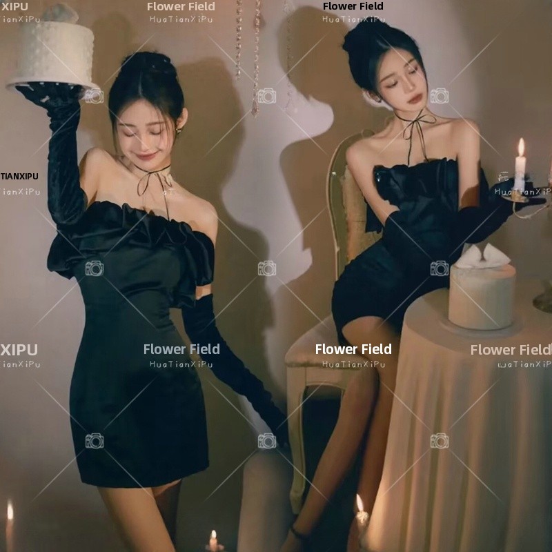 ใหม่ธีมเจ้าหญิงชุดวันเกิดไหล่เ - Photography Young บทวิจารณ์และราคา