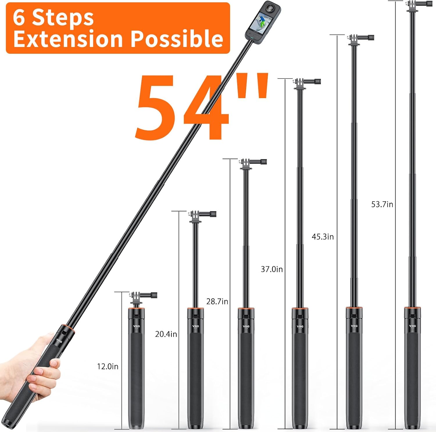 ขาตั้งกล้องแบบยืดหดได้ Vrig 14 - Camera Tripod Carbon บทวิจารณ์และราคา
