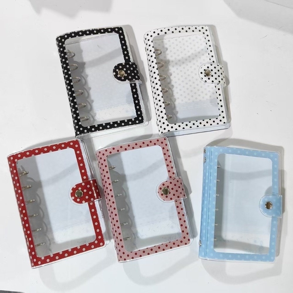 ปกแฟ้ม PVC A7 แบบใสลายจุด ปกแฟ - Photography Portfolio บทวิจารณ์และราคา