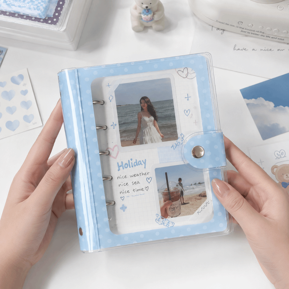ปกแฟ้ม PVC A7 แบบใสลายจุด ปกแฟ - Photography Portfolio บทวิจารณ์และราคา