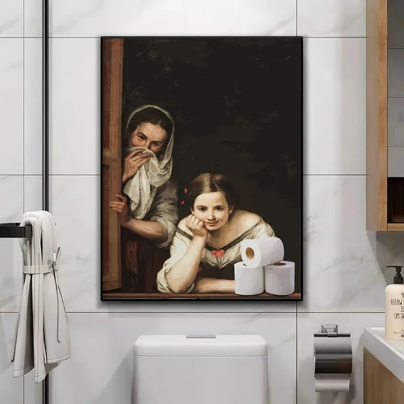 Mona Lisa ภาพใบหน้าผ้าขนหนูกระ - Photography Duck บทวิจารณ์และราคา