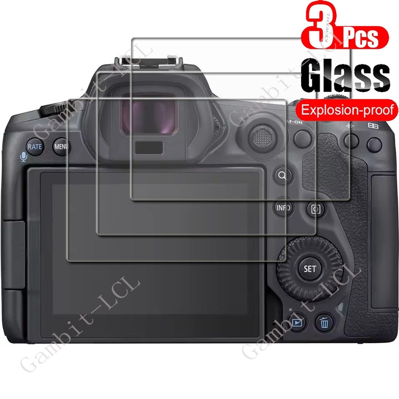 3PCS กระจกนิรภัยสําหรับ Canon  - Nikon Camera D3500 บทวิจารณ์และราคา