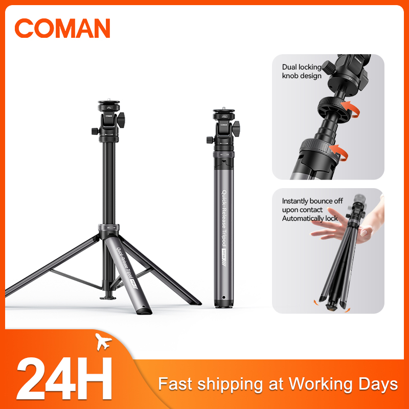 ขาตั้งไฟ COMAN MT68 แบบปลดเร็ว - Photography Zoom บทวิจารณ์และราคา