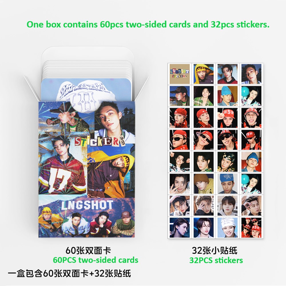 60+32 ชิ้น/ชุด ของสะสม KPOP LN - Photography Portfolio บทวิจารณ์และราคา