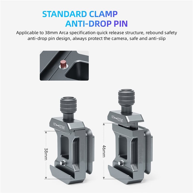 AED7-4-Way Arca Clamp Quick Re - Camera Tripod Carbon บทวิจารณ์และราคา