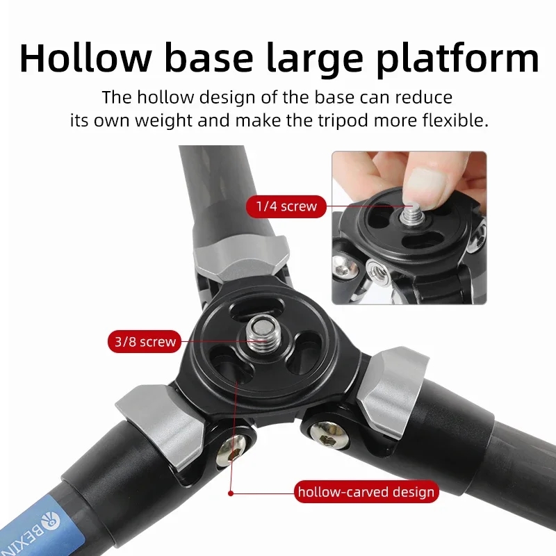 BEXIN Mini คาร์บอนไฟเบอร์ขาตั้ - Camera Tripod Carbon บทวิจารณ์และราคา