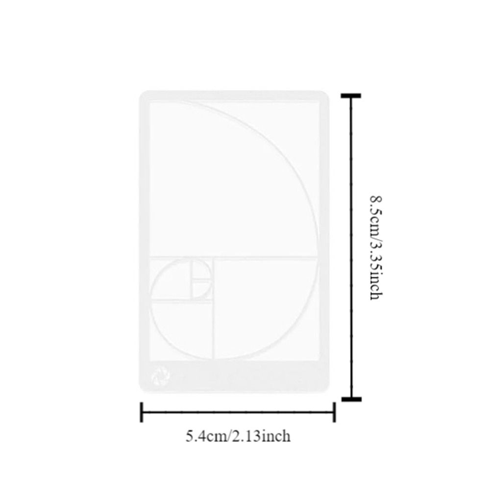 ช่องมองภาพไม้บรรทัดอัตราส่วนทอ - Photography Composition บทวิจารณ์และราคา