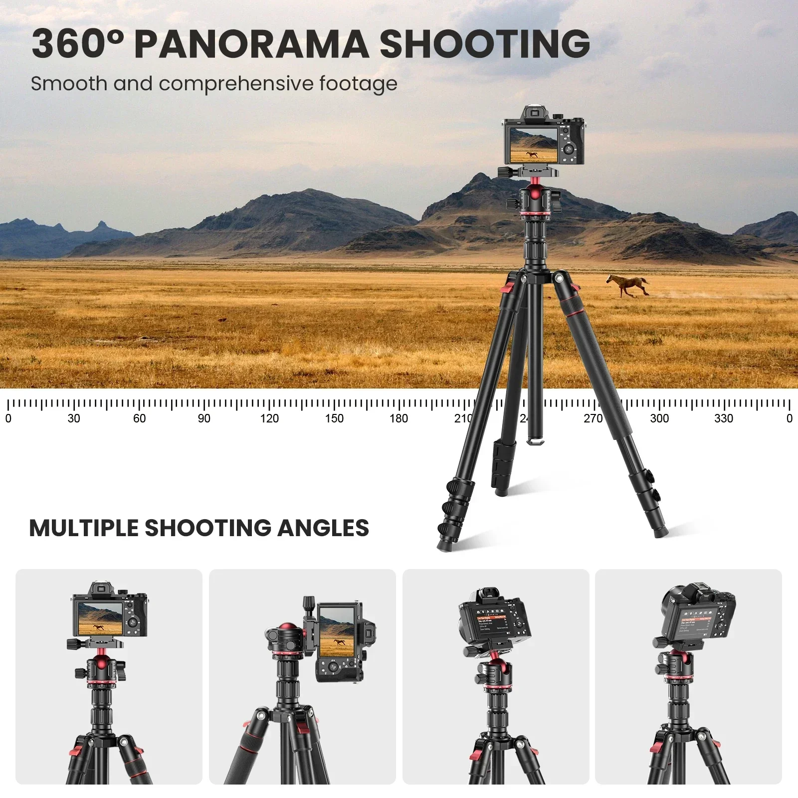 EVUMO GF2 ขาตั้งกล้องเดินทาง 1 - Camera Tripod Carbon บทวิจารณ์และราคา