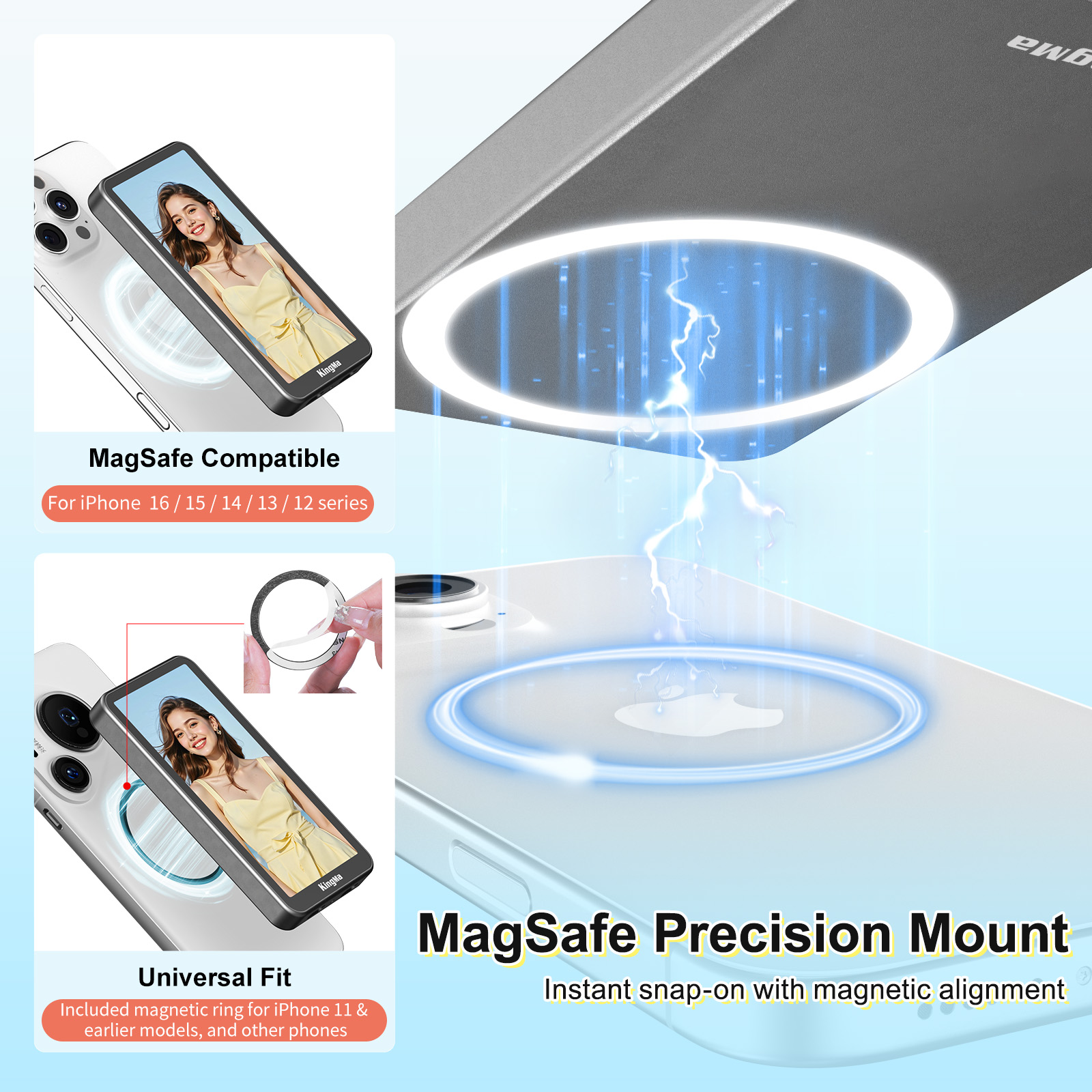 จอภาพเซลฟี่ Vlog สำหรับโทรศัพท - Photography Zoom บทวิจารณ์และราคา