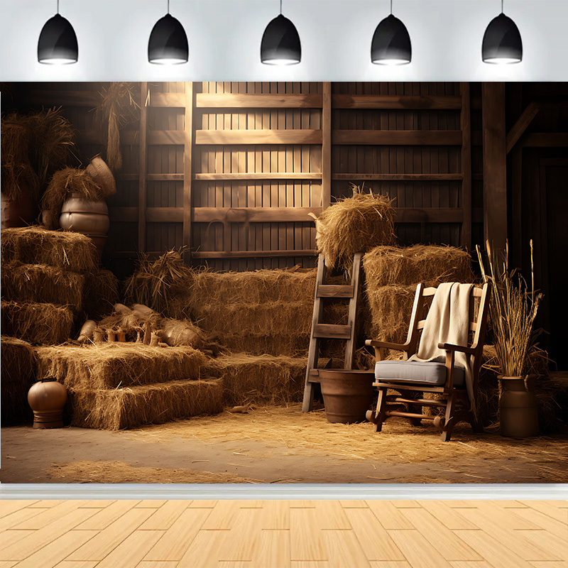 Western คาวบอย Charm ของชนบท R - Photography Backdrop Muslin บทวิจารณ์และราคา